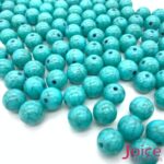 Pérola Cerâmica 10mm Inteiro com Furo C/500G - Imagem 3