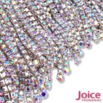 Franja De Strass Vidro 15Cm C/2y=1.8m - Imagem 3