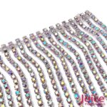 Franja De Strass Vidro 15Cm C/2y=1.8m - Imagem 2