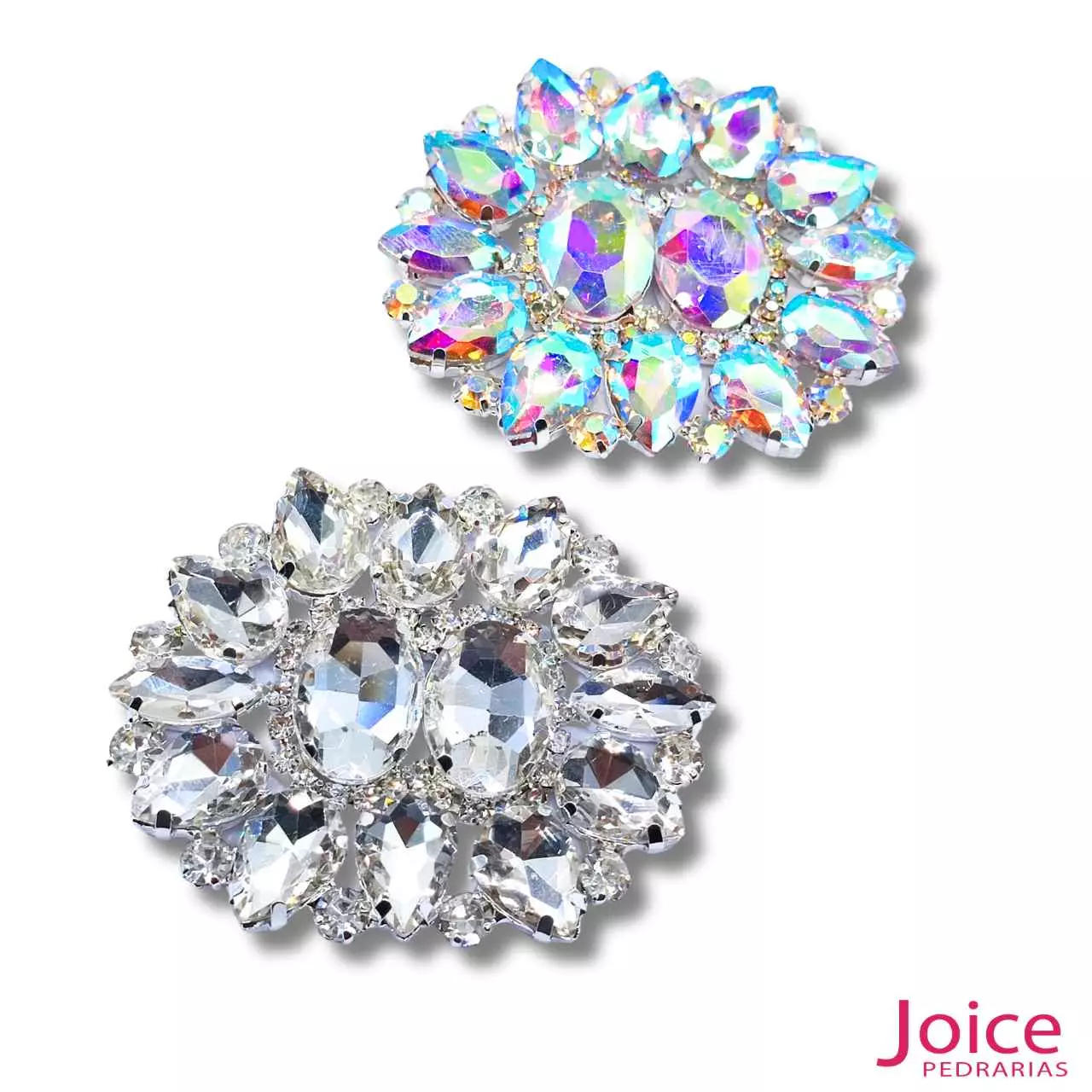 3-1 Aplique De Strass 50mm X 60mm C/1-Unidades Ref:501 - Imagem 5