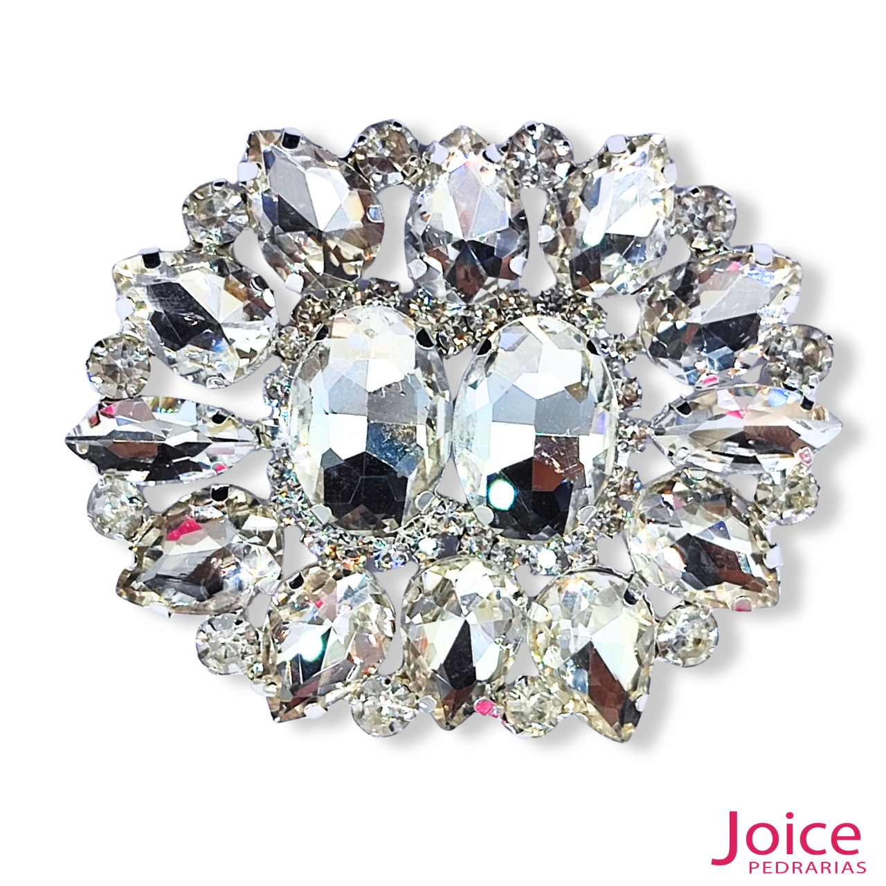 3 Aplique De Strass 50mm X 60mm C/1-Unidades Ref:501 - Imagem 7