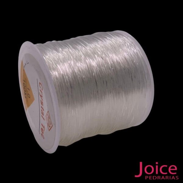 Fio Silicone Cristal 1.0 para Pulseira Com 100metros