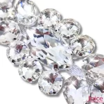 Aplique De Strass 4cm X 15cm C/1-Unidades Ref:LH015 - Imagem 6