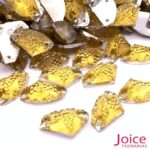 Chaton Formato Irregular Resina Cascalho Base Reta Com Furo 11.5 X 19mm C/1000unidades - Imagem 7