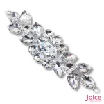 Aplique De Strass 4cm X 15cm C/1-Unidades Ref:LH015 - Imagem 5
