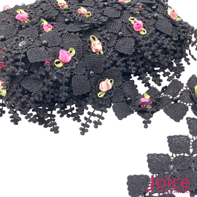 5-2 Renda De Guipír 8cm Com 1Metros ref:ply-6 - Imagem 5