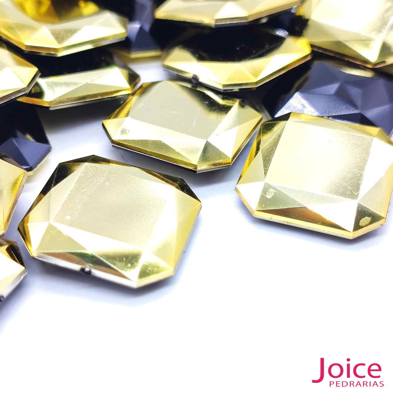 5 Quadrado Base Irregular Acrilico 23mm x 23mm c/100Unidades - Imagem 31