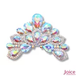 Aplique De Strass 6cm X 7,5cm C/1-Unidades Ref:LH014 - Imagem 2