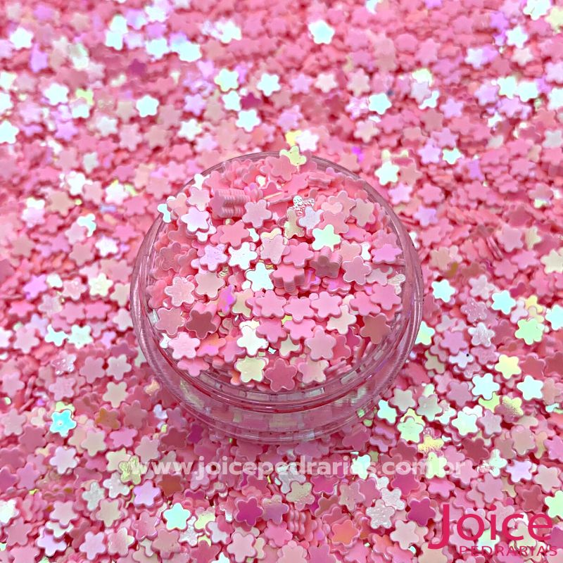 xr:d:DAFHtcqW8CM:931,j:4490107464,t:23022817 Mini Paetê Flor 3mm com 500Gramas - Imagem 4