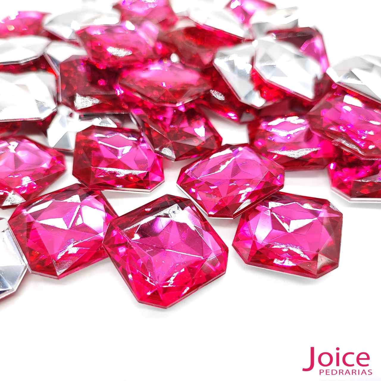 9 Quadrado Base Irregular Acrilico 23mm x 23mm c/100Unidades - Imagem 28