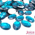 Chaton Oval Base Reta Com Furo 13mm X 18mm C/500Unidades - Imagem 3
