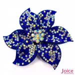 Aplique Flor Com Strass De Cristal 65mm C/30-Unidades Ref:11-663 - Imagem 3