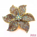 Aplique Flor Com Strass De Cristal 65mm C/30-Unidades Ref:11-663 - Imagem 13
