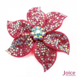 Aplique Flor Com Strass De Cristal 65mm C/30-Unidades Ref:11-663 - Imagem 12