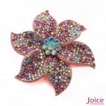 Aplique Flor Com Strass De Cristal 65mm C/30-Unidades Ref:11-663 - Imagem 10