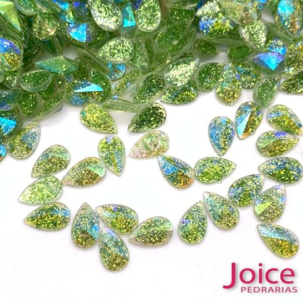 Verde Glitter Ab