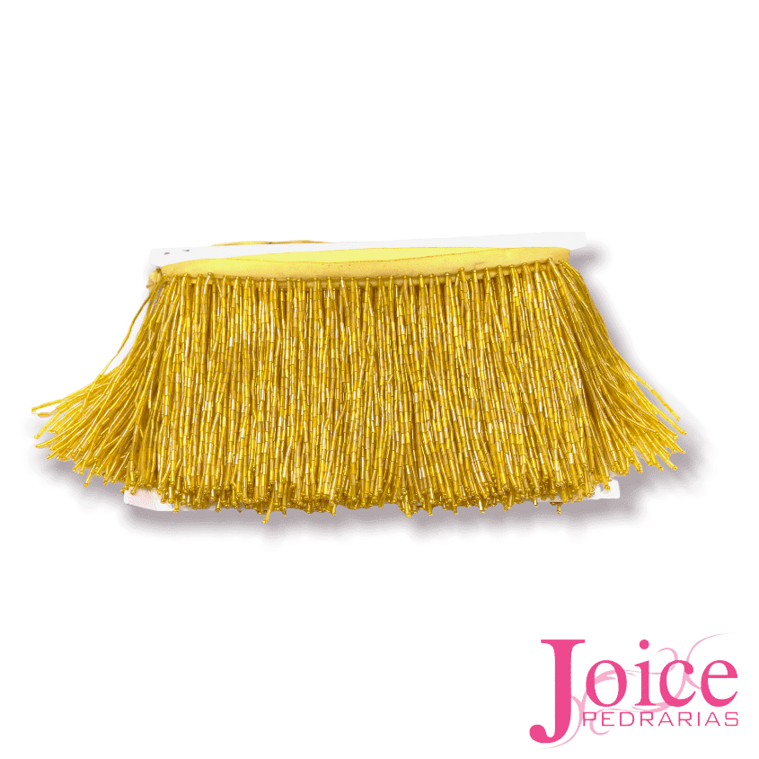 Franja-de-canutilho-10cm-amarelo- Franja de Canutilho 10Cm C/5Metros - Imagem 13