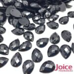 Gota Sextavado Acrilico Com Furo para Costura 10mm X 14mm C/500Un - Imagem 9