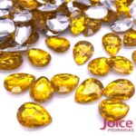 Gota Base Irregular Acrilico 10mm x 14mm C/1000Un - Imagem 18