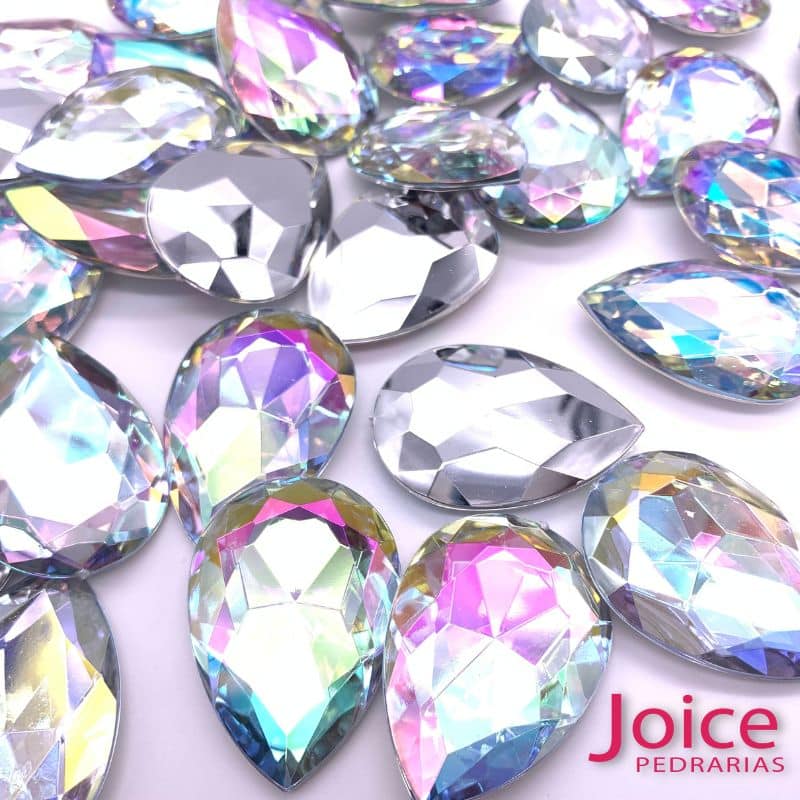 xr:d:DAFLAofDNuE:66,j:36352413109,t:22092617 Gota Base Irregular Acrilico 30mm x 40mm c/50Unidades - Imagem 23