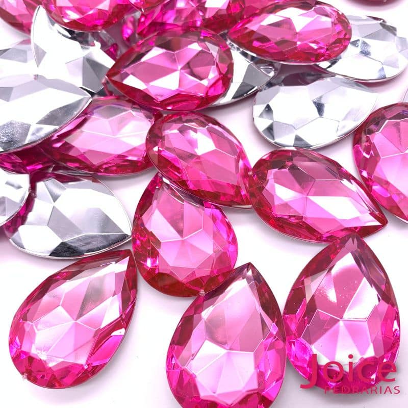 xr:d:DAFLAofDNuE:63,j:36352372100,t:22092617 Gota Base Irregular Acrilico 30mm x 40mm c/50Unidades - Imagem 31