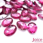 Oval Base Irregular Acrílico 13mm x 18mm C/500Unidades