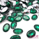 Oval Base Irregular Acrilico 10mm x 14mm c/1000Unidades - Imagem 2