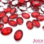 Oval Base Irregular Acrílico 13mm x 18mm C/500Unidades - Imagem 28