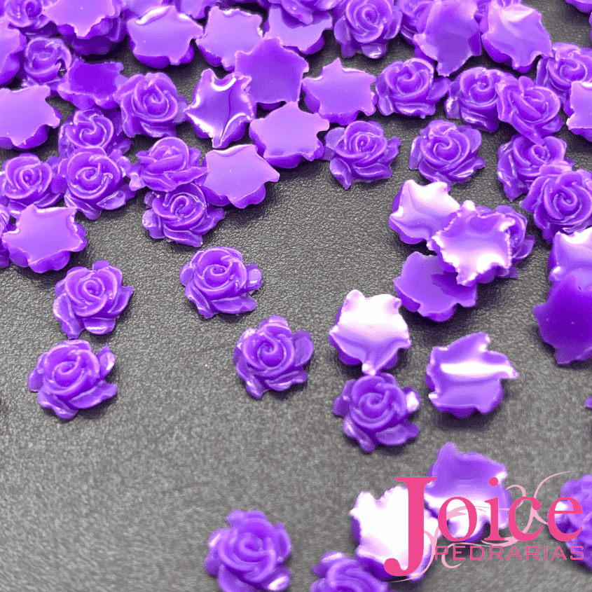 PhotoRoom_20220524_155645 Mini Rosa 3D-5mm Resina  leitosa C/5000 Unidades - Imagem 1
