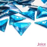 Chaton Resina Triangulo Com Furo 22mm C/300-unidades