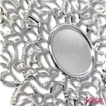 Tag Redondo De Metal Para Chaton 45mm C/100-Unidades - Imagem 6