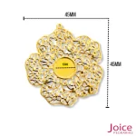 Tag Redondo De Metal Para Chaton 45mm C/100-Unidades