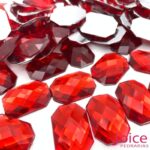 Retângulo Acrílico 13mm X 18mm C/500Unidades - Imagem 48