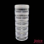 Kit Com 15 Potes De Torre Acrilico Com 6-Unidades