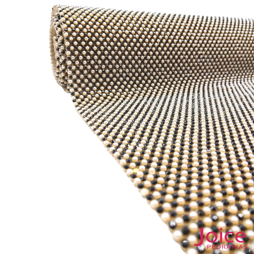 xr:d:DAFZc2j-cSk:205,j:43345707231,t:23031516 Manta Strass com perola120Cm X 45Cm Termo Colante - Imagem 1