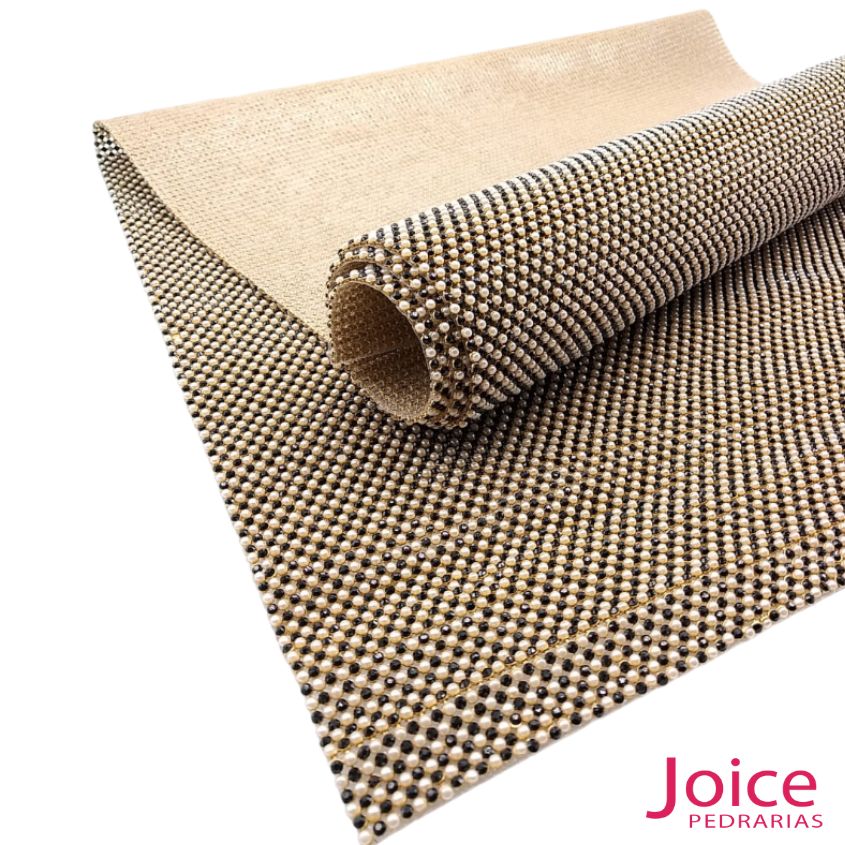 xr:d:DAFZc2j-cSk:206,j:43345732472,t:23031516 Manta Strass com perola120Cm X 45Cm Termo Colante - Imagem 2