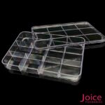 Caixa com 12 Divisorio 24mmX15mmX3.6mm Cor:Cristal