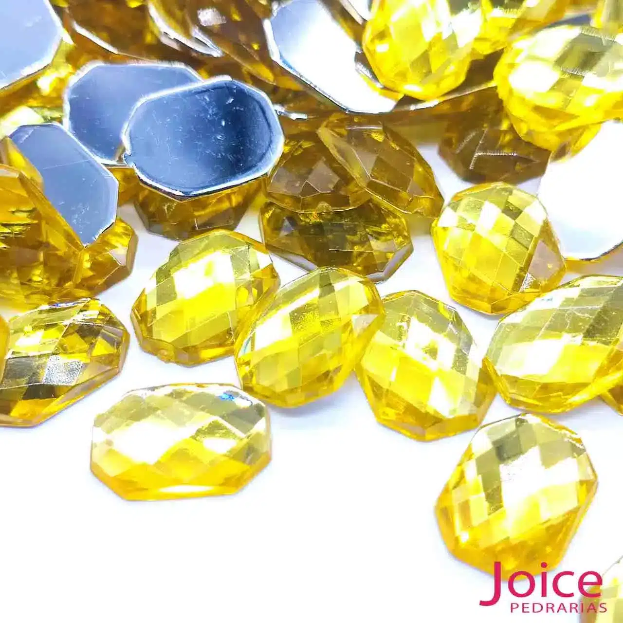 amarelo Retângulo Acrílico 10mm X 14mm C/1000Unidades - Imagem 26