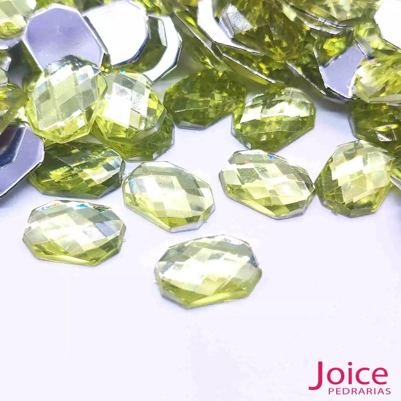 amarelo-bb Retângulo Acrílico 10mm X 14mm C/1000Unidades - Imagem 11