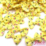 Aplique de Laço 2.5cmX4cm  C/100Un Ref:2990 - Imagem 2