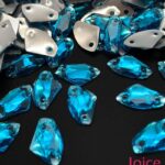 Chaton Resina Com Formato Irregular Base Reta Com Furo 8mm × 14mm C/1000unidades - Imagem 5