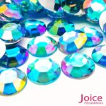 Chaton Diamante AB Acrílico 18mm Para C/200Unidades
