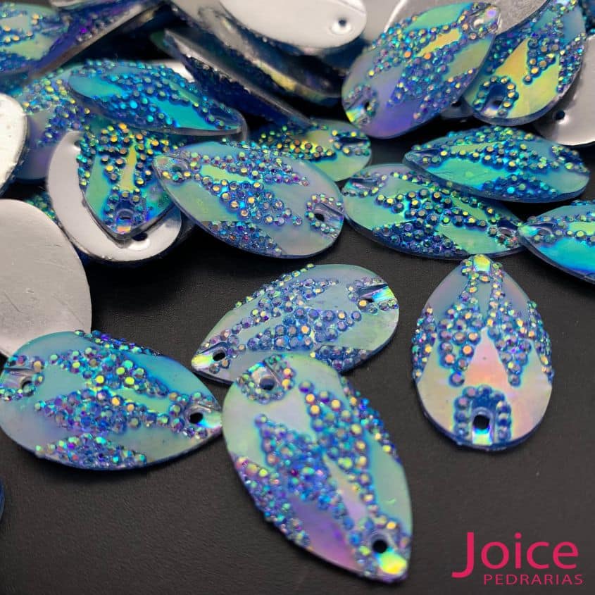 xr:d:DAFZzEEE1jI:130,j:46710571564,t:23020917 Chaton Gota Resina Cascalho Base Reta Com Furo 15mm X 26mm C/200unidades - Imagem 11