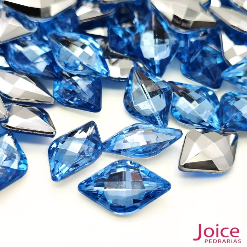 xr:d:DAF6Qd-RXQw:50,j:752520017879625337,t:24021616 Chaton Losango Acrilico Base Irregular 12mm X 19mm C/500-Unidades - Imagem 7