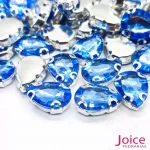 Pedra Engrampada Gota 13mm X 18mm Com Base De Aço C/200-Unidades - Imagem 8