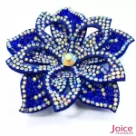 Aplique Flor Com Strass De Cristal 70mm C/10-Unidades Ref:19-562 - Imagem 5