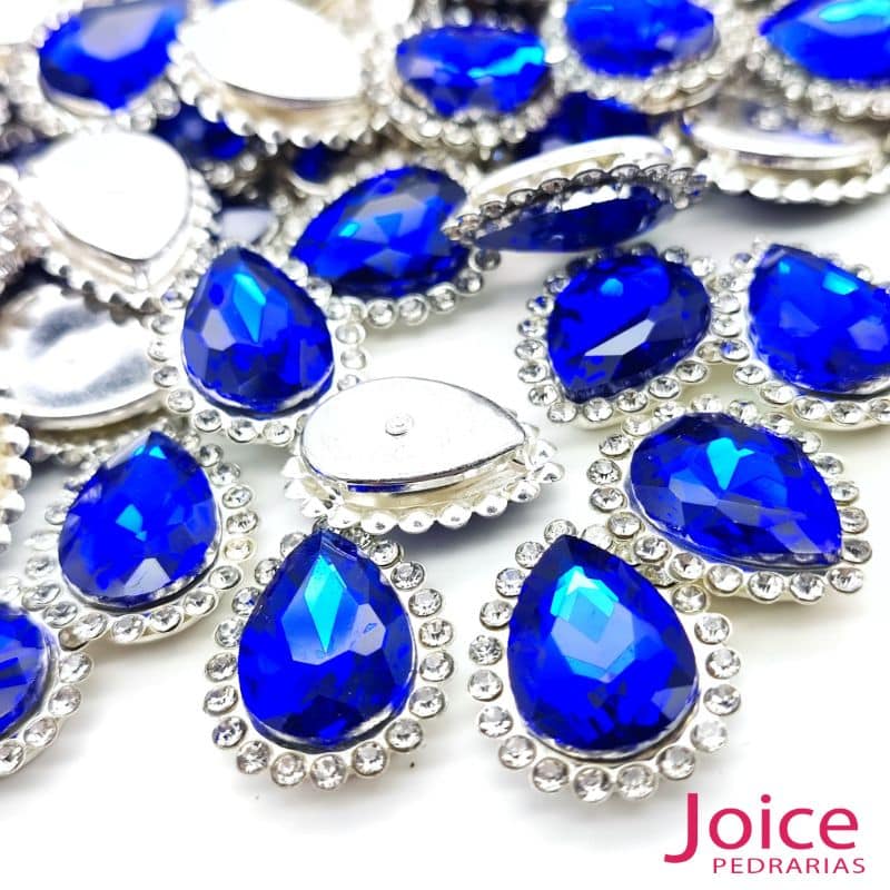 xr:d:DAFaFBjJwVA:595,j:1500096320020028803,t:23072515 Gota Cristal Imitação Swarovski Com Strass Base De Aço C/200unidades - Imagem 3