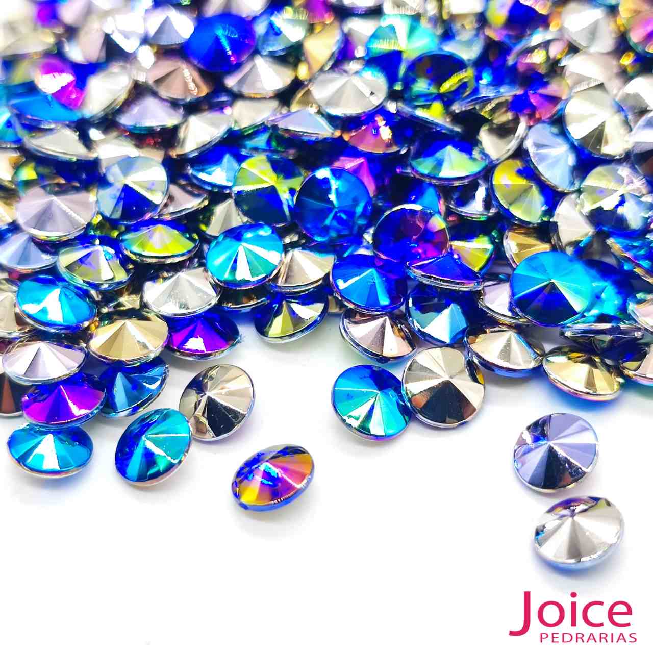 azul-bic-ab-04 Chaton Base Irregular Acrilico 6mm C/5000Unidades - Imagem 3