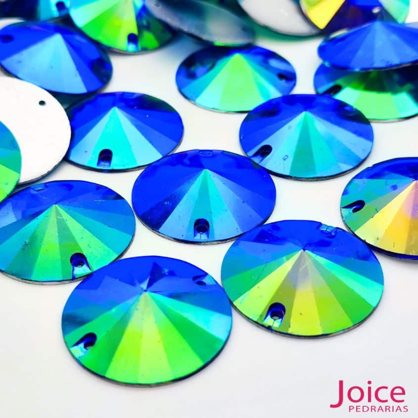 xr:d:DAFw4Ak6tZo:158,j:4824889973302071795,t:23111114 Chaton Redondo Com Furo Resina 30mm C/100-Unidades - Imagem 8