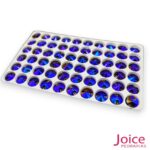 Imitação Swarovski Redondo Base Reta Com furo 10mm C/360-Unidades - Imagem 6